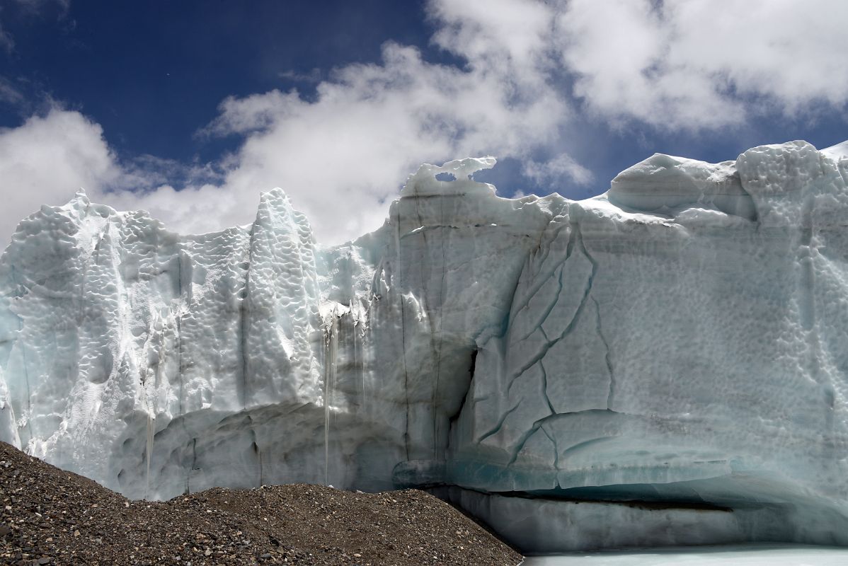 39 Giant Ice Penitentes On The East Rongbuk Glacier Between Changtse Base Camp And Mount Everest North Face Advanced Base Camp In Tibet